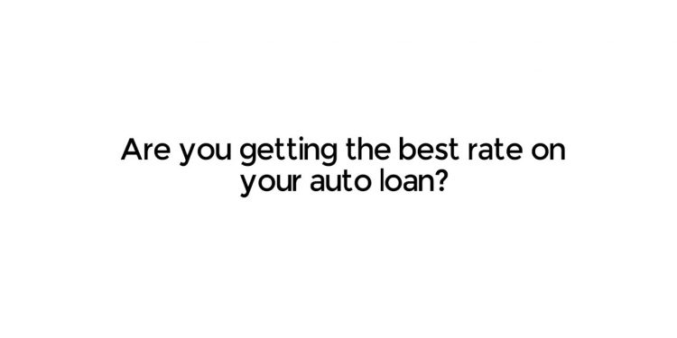 Auto Loans – Does your rate really make a difference?
