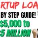 SECRET to Startup LOANS Funding for Self Employed and New Business! Guide