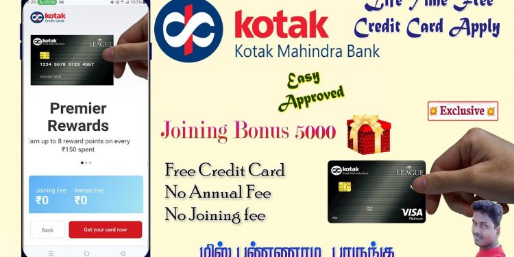 Kotak Bank Life time free league Credit Card Apply  full process details in Tamil @Tech and Technics