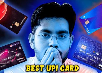 5 Best RuPay Credit Card For UPI Payment – Highest UPI CashBack Cards ?