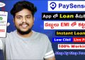 Paysense Loan Apply in Telugu | Personal Loan Without Income Proof | Loan App Fast Approval 2022