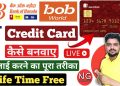 BOB World Credit Card Apply – BOB World Se Credit Card Kaise Banaye-Bank Of Baroda Credit Card Apply