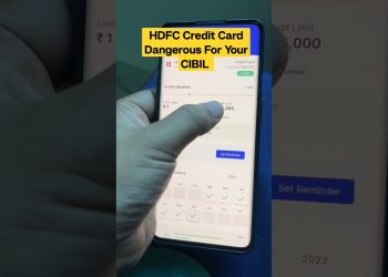 HDFC CREDIT CARD VERY BAD FOR YOUR CIBIL SCORE