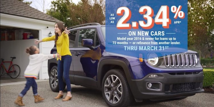 New Auto Loans as low as 2.34% APR