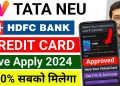 Tata Neu Credit Card Apply | Tata Neu HDFC Credit Card Apply | how to apply tata neu credit card