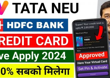 Tata Neu Credit Card Apply | Tata Neu HDFC Credit Card Apply | how to apply tata neu credit card
