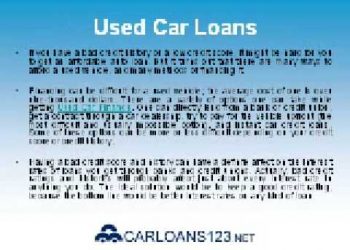 Bad Credit Car Loans