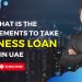 How To Take Business Loan in UAE || Online Loan In UAE || #shorts