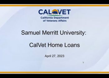 CalTAP | Samuel Merritt CalVet Home Loans | 04-27-2023