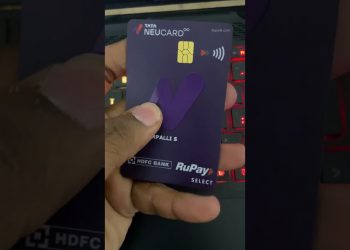 Lifetime Free Tata Neu Infinity Rupay credit card #shorts