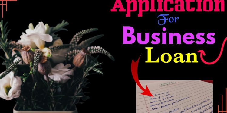 Application to the bank manager for Business Loan | Application for Business Loan | Business Loan