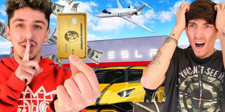 I Spent $50,000 on my Best Friends Credit Card!