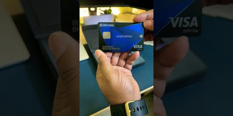 HDFC INFINIA Metal.King of all Card. #hdfcbank #hdfccreditcard #INFINIA #metalcard #hdfcinfinia