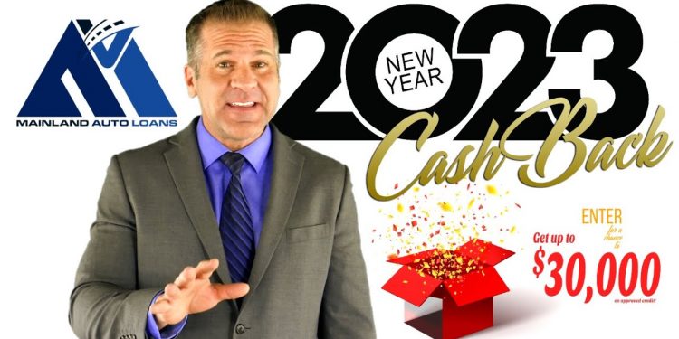 Mainland Auto Loans New Year Cashback Upgrade