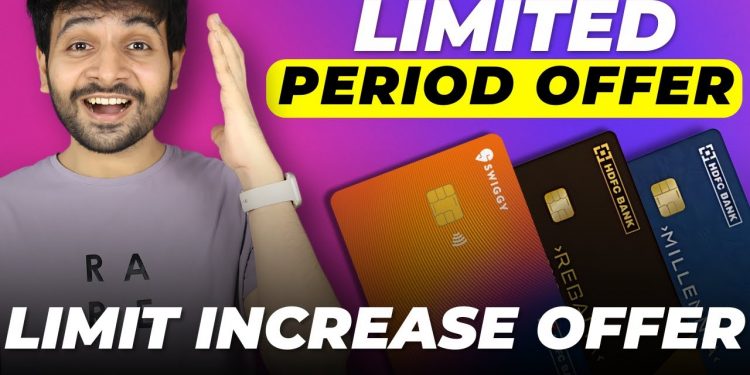 HDFC Credit Card Limit Increase Offer is Now Available
