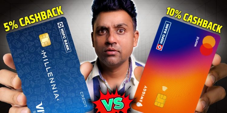 LIFETIME FREE HDFC Swiggy Vs PAID HDFC Millennia Credit Card – Best Cashback Credit Card ?