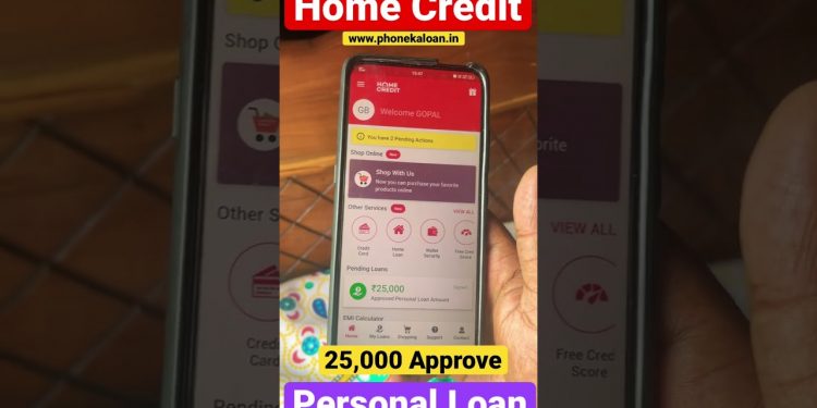 Home Credit Se Personal Loan Kaise Le # Home Credit Personal Loan #loan #homecredit #newloanapp