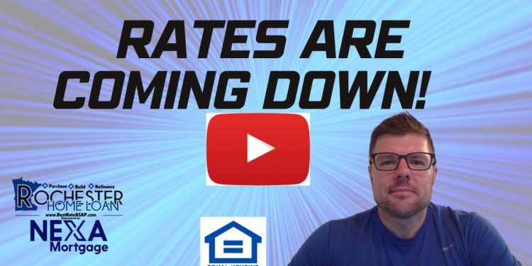 Mortgage Rates are coming down! (Rochester, MN) – Rochester Home Loan – Nick Meeker