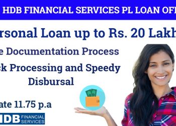 HDB finance pl loan kese le |  instant pl loan |selfemployed business  loan  100000 | rate 12.75 p.a