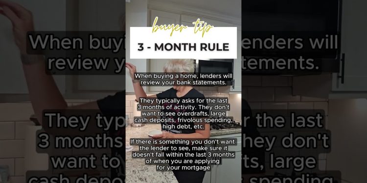 Home buyer Tip – 3 Month Rule in Real Estate  #realestate #realestatemarket #livinginatlantageorgia
