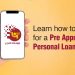 Learn how to apply for Pre-Approved Personal Loan
