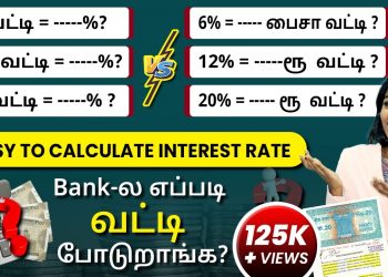 How Banks Calculate Interest on Loans |Loan Interest Rate Calculation in Tamil |Interest Rates Today