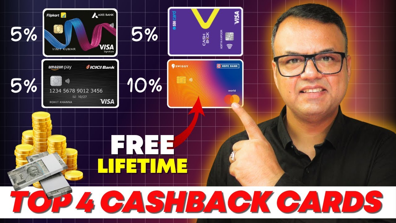 Top 4 Cashback Credit Cards of 2025 – Which One Should You Take? || Every Paisa Matters