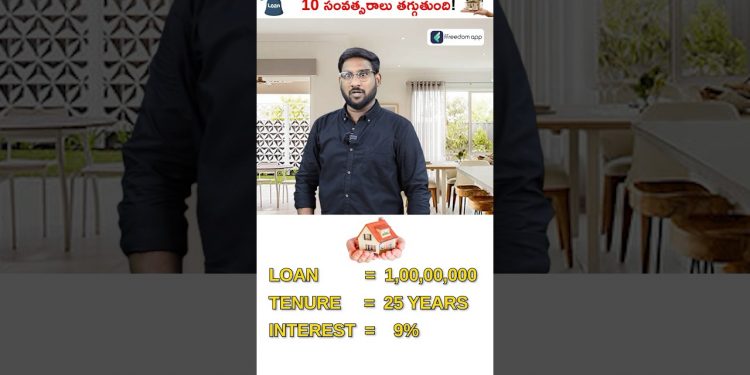 Tips to Reduce Home Loan Tenure…!  How To Save 20 Lakhs Interest? #shorts #short #homeloan #tenure