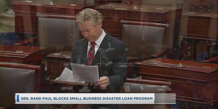 Sen. Rand Paul Blocks Small Business Disaster Loan Program