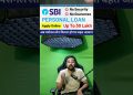 SBI personal loan #shorts