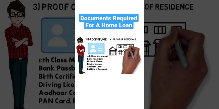 Documents required for a home loan in India