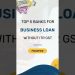 5 business loan banks without itr #businessloan #loanapps