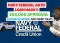 How to get preapproved for a Navy Federal auto loan in 2023!!! (How I got approved for $55k)