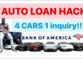 BANK OF AMERICA BUSINESS AUTO LOAN HACK! (4 cars 1 inquiry) How I got it!!