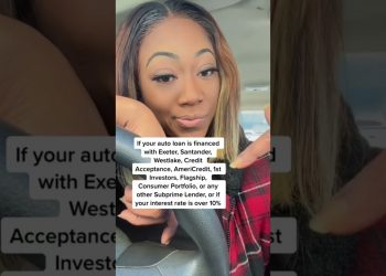 If your auto loan is financed with Exeter, Santander, Westlake, Credit Acceptance, AmeriCredit, Etc