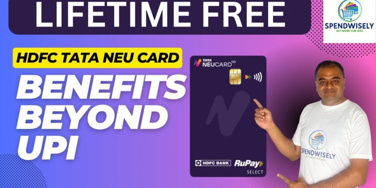 Best Credit Card for UPI Lifetime Free or First Year Free | HDFC Tata Neu Infinity Card Benefits