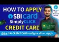 SBI Simply Click Credit Card Apply in Tamil | SBI Credit Card Online Apply & Benefits