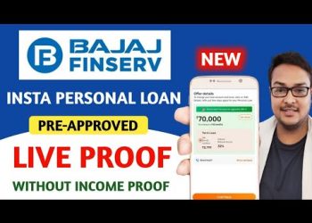 Bajaj Finserv Insta Personal loan 2025 | PreApprove Loans –  Without Income Proof | Only on KYC |