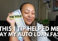 1 Trick to Pay Off Your Auto Loan Faster!