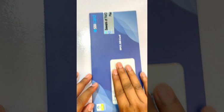 Unpacking SBI BPCL RuPay Credit Card #shorts