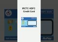 IRCTC HDFC Credit Card – High Rewards on Train Tickets