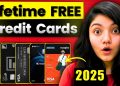 Lifetime FREE Credit Card – Best in 2025 || Top 5 FREE Credit Cards