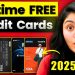 Lifetime FREE Credit Card – Best in 2025 || Top 5 FREE Credit Cards