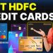 Best HDFC Credit Cards 2025