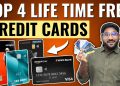 Top 4 Lifetime Free Credit Cards  2025 in Telugu – UPI Spends ,Travel, Movies & Cashback, Rewards