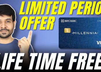 BIG GOOD NEWS: HDFC Millennia Credit Card LIFETIME FREE For ALL