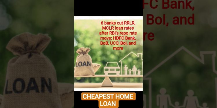 Cheapest Home loan interest rates #rbinews #rbireporate #homeloans #hdfcbank #bobbank #interestrate