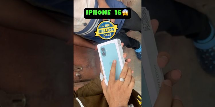 iPhone 16 Flipkart BBD Open Box Delivery #shorts