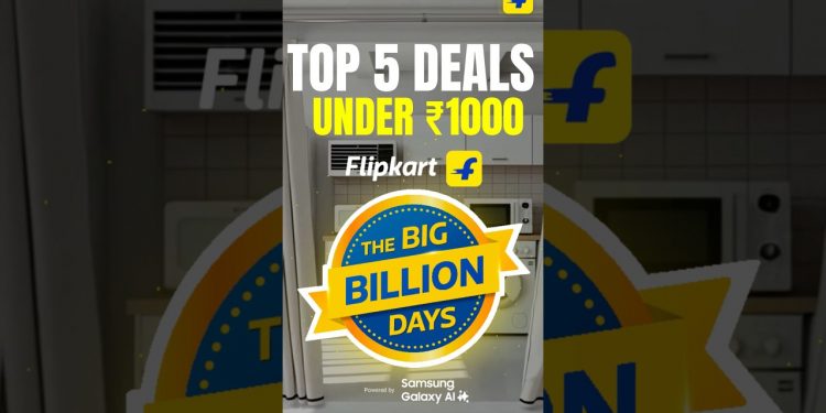TOP 5 Best Deals Under 1000 in Flipkart Big Billion Sale #shorts
