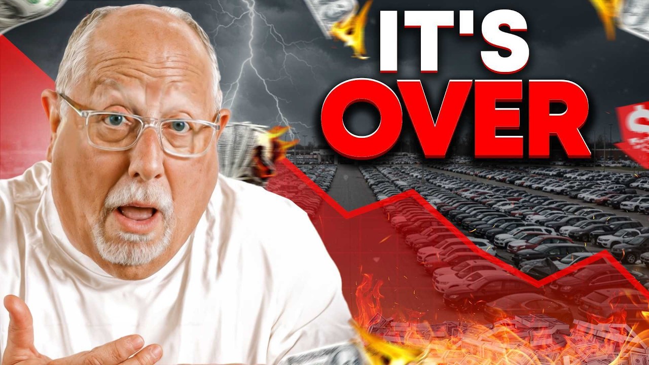 IT BEGINS! The Car Market CRASH Of 2025 | Inventory SPIKES